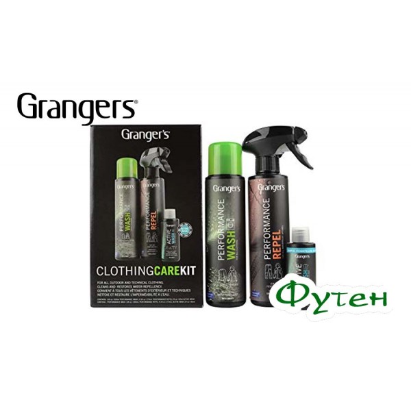 Набор для стирки мембранной одежды GRANGERS CLOTHING CLEAN and PROOF KIT