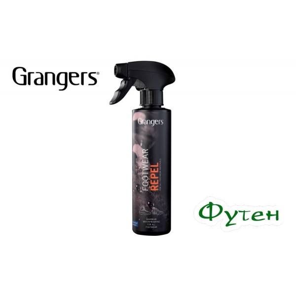 Пропитка для всех типов обуви от воды GRANGERS FOOTWEAR REPEL - 275 мл