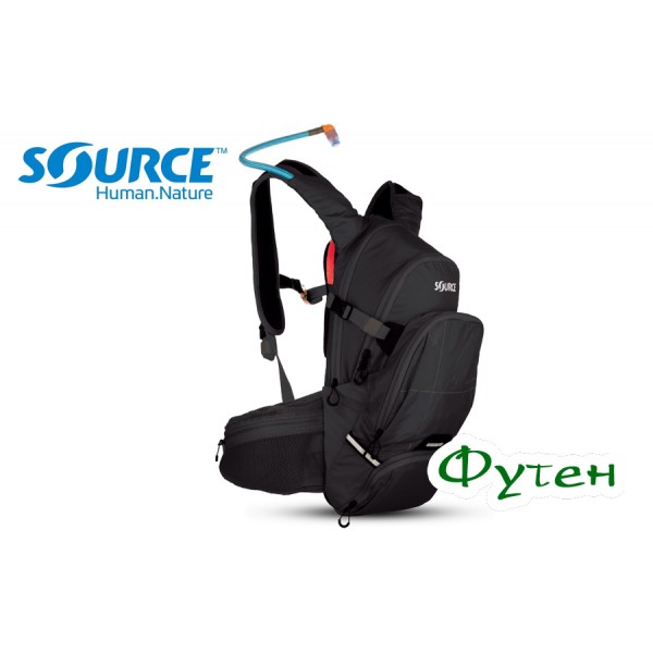 Рюкзак с гидратором Source RIDE 15 (3 + 12 L) black