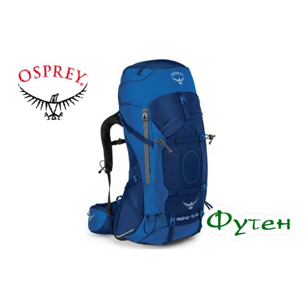 Рюкзак туристический Osprey AETHER AG 70 neptune blue