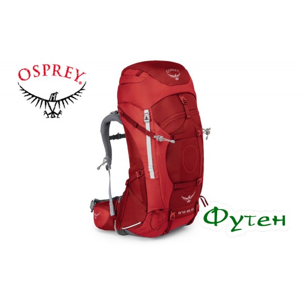 Рюкзак туристический женский Osprey ARIEL AG 65 picante red W