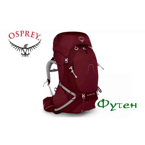 Рюкзак женский Osprey AURA AG 65 Gamma Red W