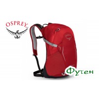 Рюкзак легкоходный Osprey HIKELITE 18 tomato red