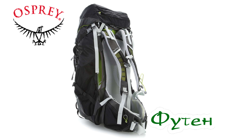 спина рюкзака Osprey STRATOS 50 Black