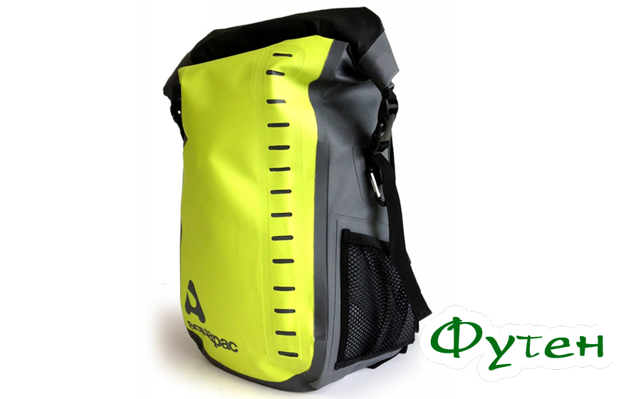 Рюкзак герметичный Aquapac TOCCOA 28 л зелено/серый 