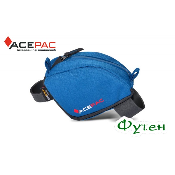 Велосипедная сумка на раму Acepac Tube bag blue