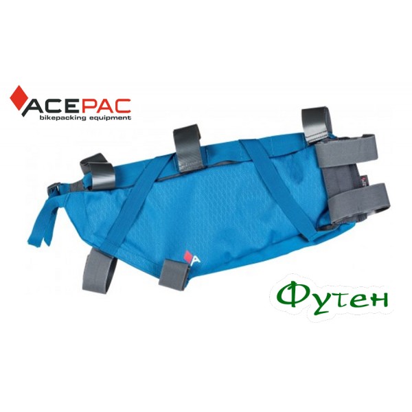 Велосумка под раму Acepac Roll Frame bag M blue