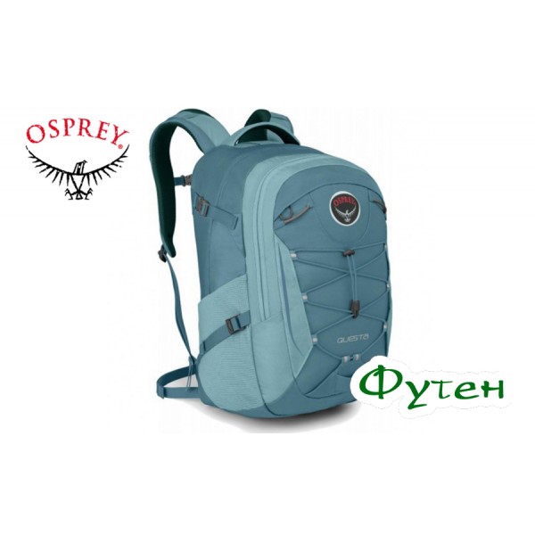 Рюкзак женский городской Osprey QUESTA 27 liquid blue