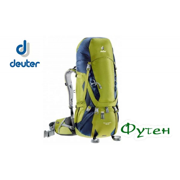 Рюкзак туристический Deuter AIRCONTACT 45+10 moss-navy