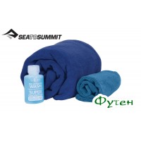 Набор полотенце и шампунь Sea to Summit TEK TOWEL WASH KIT cobalt blue