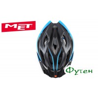 Велошлем Met CROSSOVER XL matt cyan/black