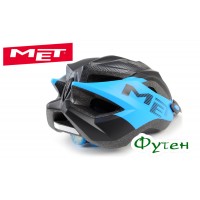 Велошлем Met CROSSOVER XL matt cyan/black