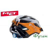 Велошлем Met CROSSOVER orange/cyan XL