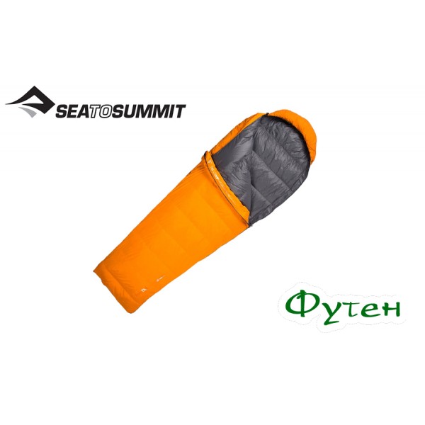 Спальник пуховой Sea to Summit TREK TKI WIDE REG  (-15 0 +5) Orange Л