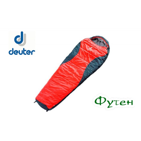 Спальник Deuter DREAM lite 350 (-22-5+1) fire-midnight Права блискавка