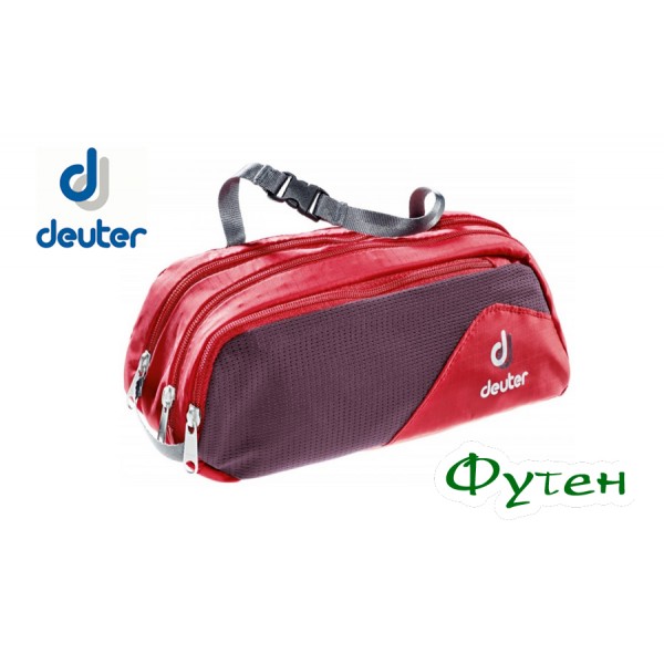 Косметичка Deuter WASH BAG TOUR II fire-aubergine