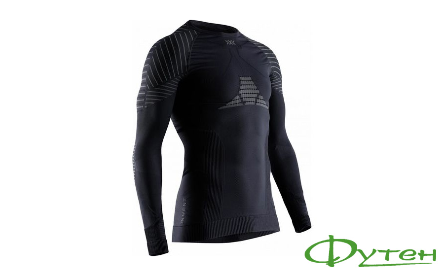 Блуза X-BIONIC Invent 4.0 Shirt LG SL Men black/charcoal