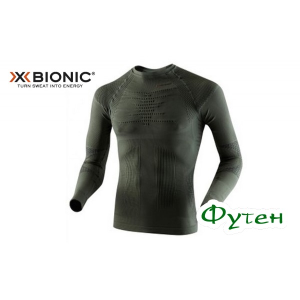 Термоблуза X-BIONIC Hunting V 2.0 LS Man Roundneck sage green/anthracite