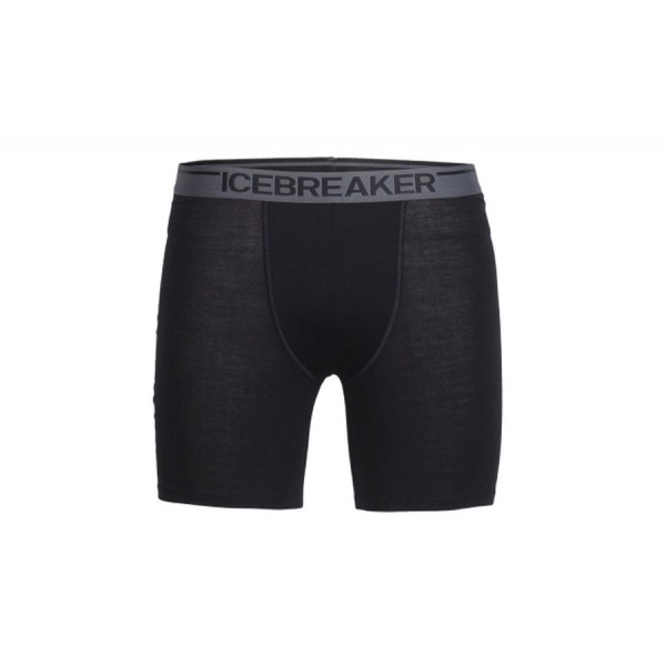 Термобілизна чоловіча шорти Icebreaker ANATOMICA LONG BOXERS MEN black/monsoon