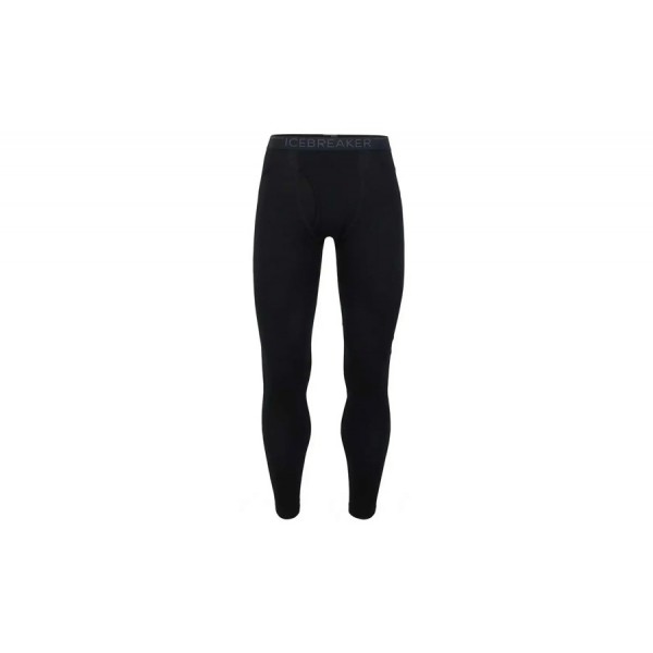 Термобілизна чоловіча термоштани Icebreaker EVERYDAY LEGGINGS W FLY MEN black