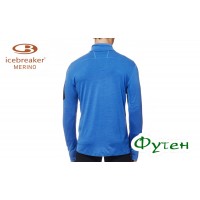 Термоблуза мужская Icebreaker COMPASS LS Zip MEN pelorus/admiral