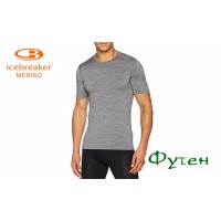 Термофутболка мужская Icebreaker OASIS SS CREWE MEN gritstone heather