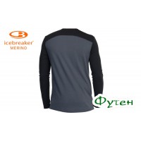 Термоблуза мужская Icebreaker TECH LS CREWE MEN monsoon