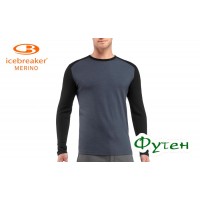 Термоблуза мужская Icebreaker TECH LS CREWE MEN monsoon