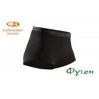 Термошорти жіночі Icebreaker OASIS BOY SHORTS WMN black