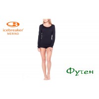 Термошорти жіночі Icebreaker OASIS BOY SHORTS WMN black