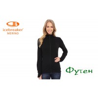 Куртка жіноча Icebreaker TERRA LS Zip WMN black