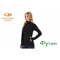 Куртка жіноча Icebreaker TERRA LS Zip WMN black