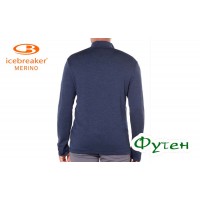 Пуловер Icebreaker ORIGINAL LS HALF ZIP MEN black