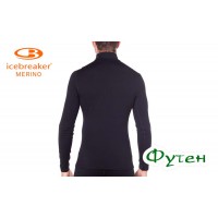 Термоблуза мужская Icebreaker TECH LS HALF ZIP MEN midnight navy