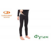 Термобелье детское Icebreaker KIDS OASIS LEGGINGS black