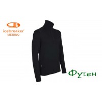 Термобелье мужское Icebreaker TECH LS HALF ZIP MEN black