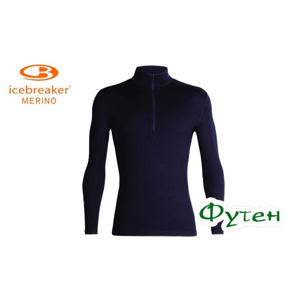 Термоблуза чоловіча Icebreaker TECH LS HALF ZIP MEN midnight navy