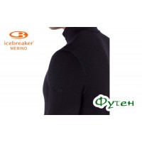 Термоблуза мужская Icebreaker TECH LS HALF ZIP MEN midnight navy