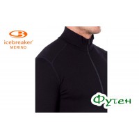 Термоблуза мужская Icebreaker TECH LS HALF ZIP MEN midnight navy