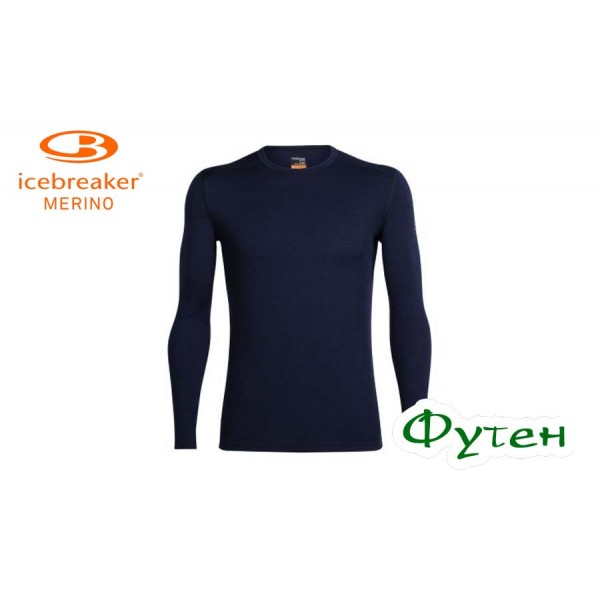 Термобелье мужское Icebreaker OASIS LS CREWE MEN midnight navy