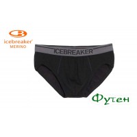 Термобелье мужское Icebreaker ANATOMICA BRIEFS MEN black/monsoon