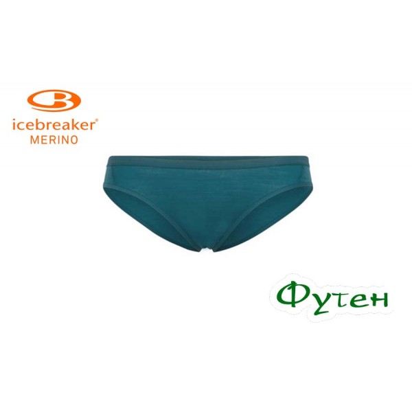 Термошорты женские Icebreaker SIREN BIKINI WMN kingfisher