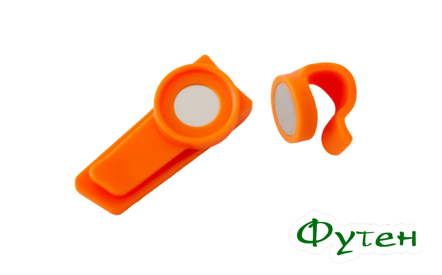 Магнітна кліпса для питної системи Source MAGNETIC CLIP orange