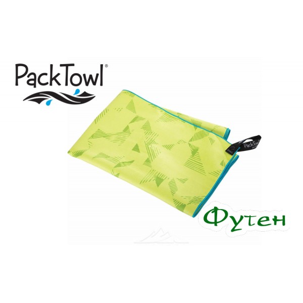 Рушник PackTowl PERSONAL BODY abstract lime