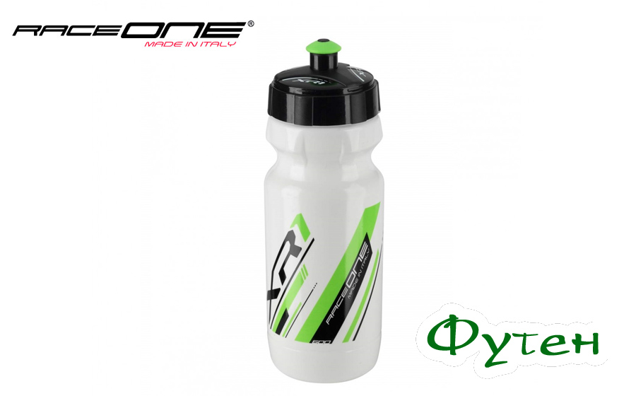 Фляга RaceOne Bottle XR1 white/green 600 мл