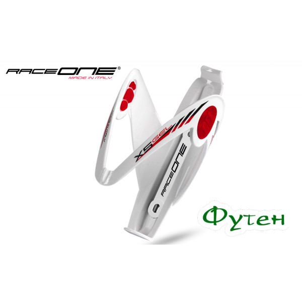 Подфляжник RaceOne Cage X5 Glossy Gel AFT white/red