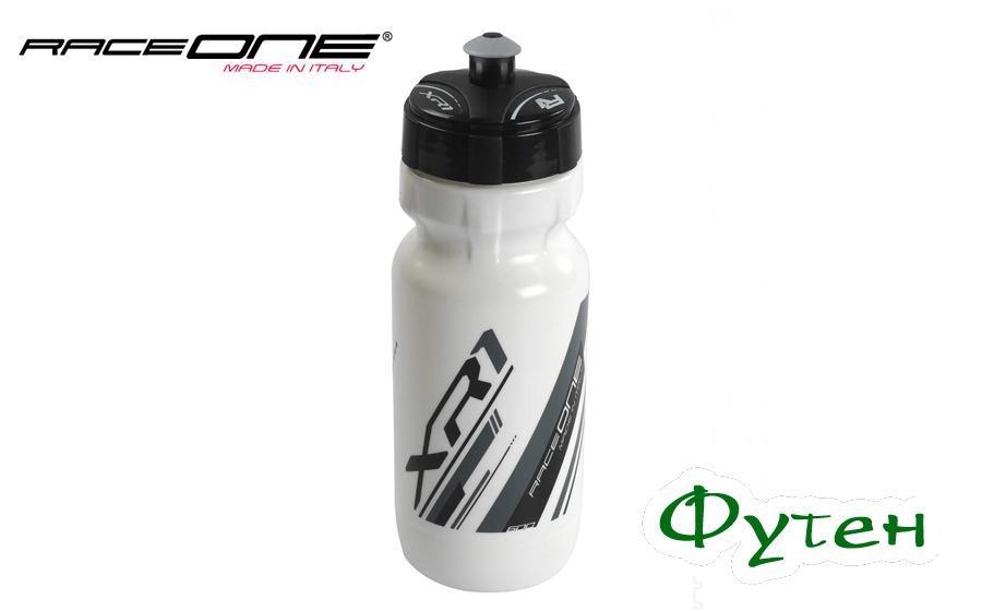 Фляга RaceOne Bottle XR1 white/black