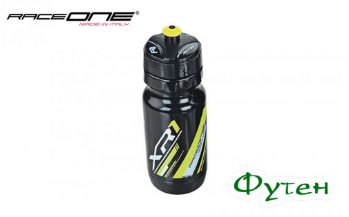 Фляга велосипедная RaceOne Bottle XR1 black/yellow