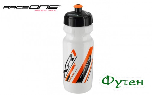 Фляга питьевая RaceOne Bottle XR1 white/orange