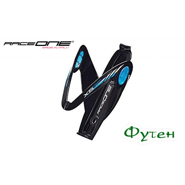 Флягодержатель RaceOne Cage X5 Glossy Gel AFT black/blue